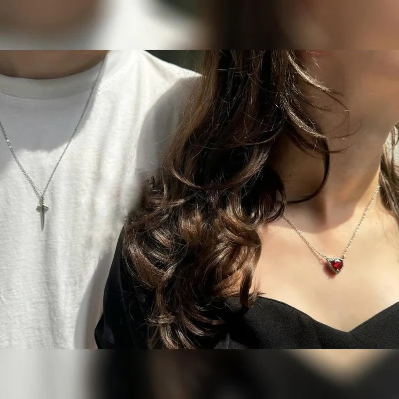 Eternelle Heart and Sword Necklace™