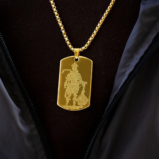 Golden Hanuman Chalisha with Chain™