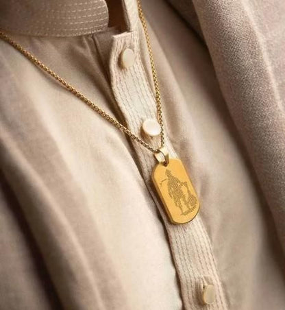 Golden Hanuman Chalisha with Chain™
